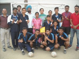 ​BVM Udham Singh Nagar clinched 2nd position (Silver Medal) in LSSC Inter School Handball Championship