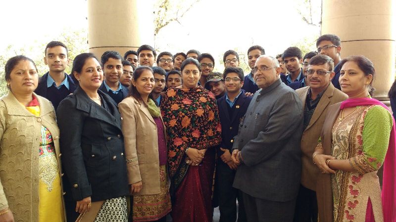 BVM students visited the Parliament House