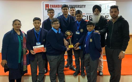 BVM Scientists emerged winners at Scientific Conclave