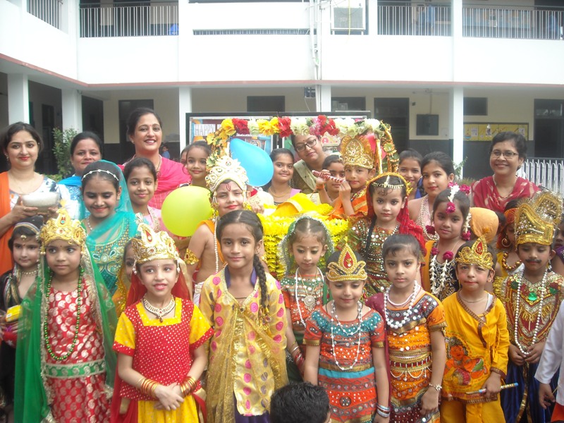 ​Celebrating the colours of Janamashtmi