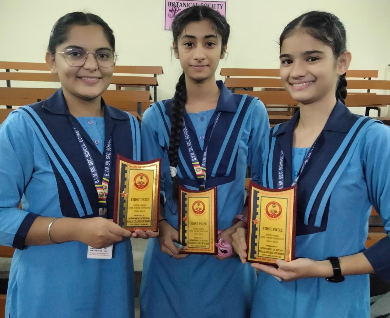 BVM USN OUTSHINES IN POSTER MAKING COMPETITION
