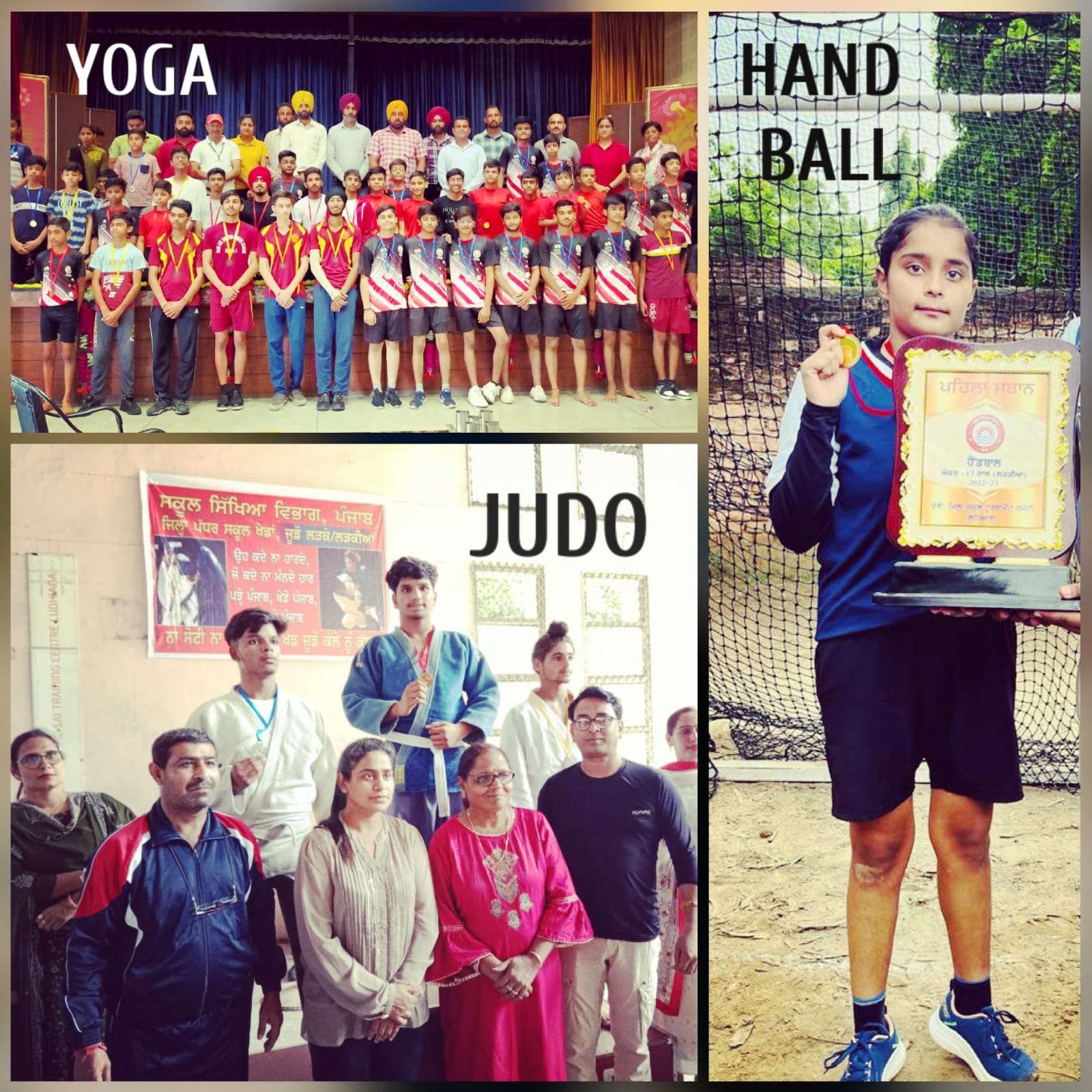 BVM USN EXCELLS IN DISTRICT LEVEL YOGA , JUDO AND HANDBALL TOURNAMENTS