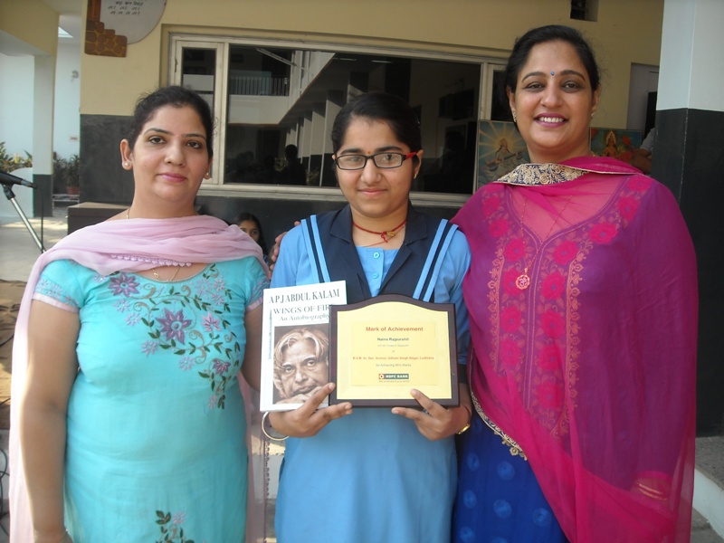Naina Rajpurohit bring laurels to BVM (USN) Ludhiana