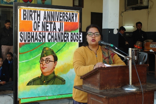 BVM (USN) celebrates 123rd Birth Anniversary of Neta Ji