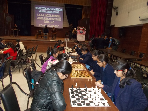 BVM (Udham Singh Nagar) hosts LSSC Chess Championship (2016-17)