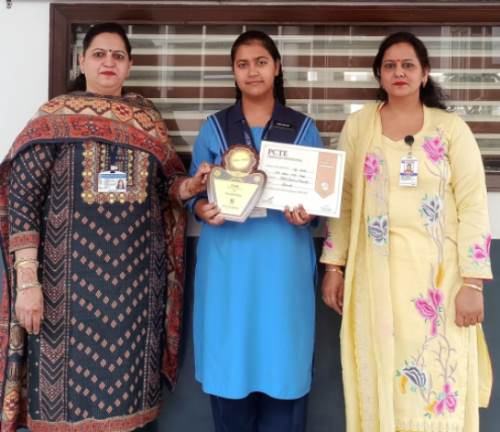 BVMITE GRABBED SECOND POSITION IN INTER SCHOOL COMPETITION